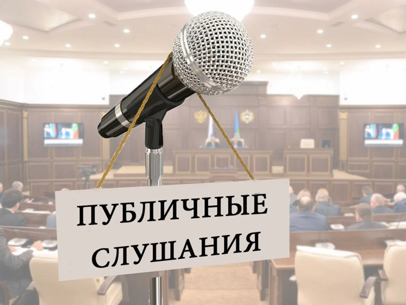 Публичные слушания 23 апреля 2026 года.